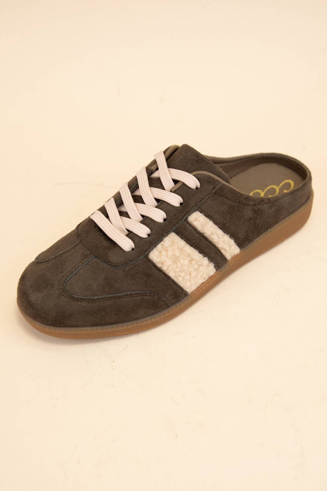 SANDRA MULE SNEAKERS: MOCHA