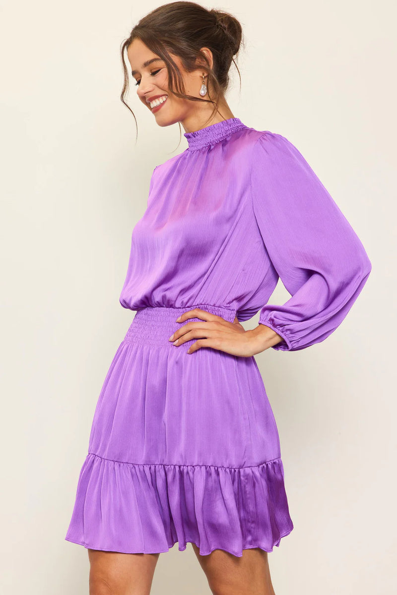 Purple Spring Dress