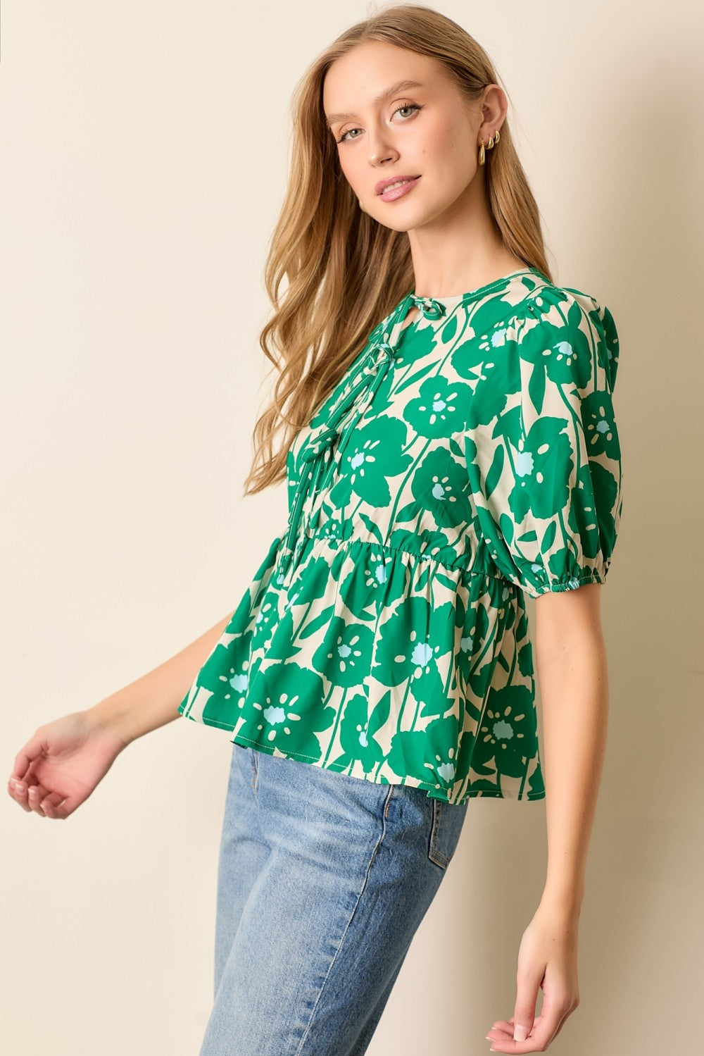 Garden Green Top