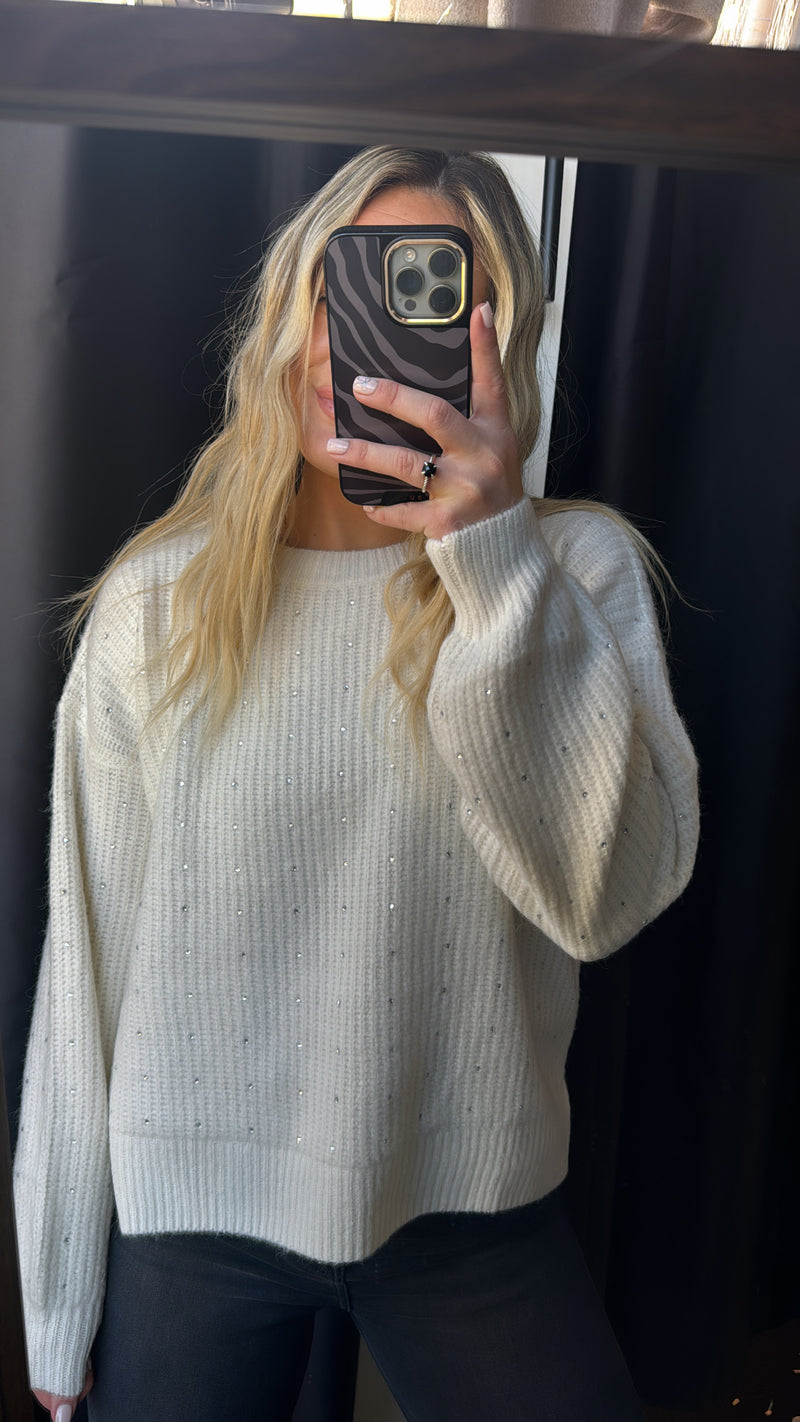 Bling Sweater Top