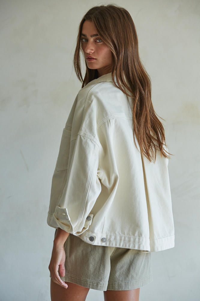 Off White Denim Jacket