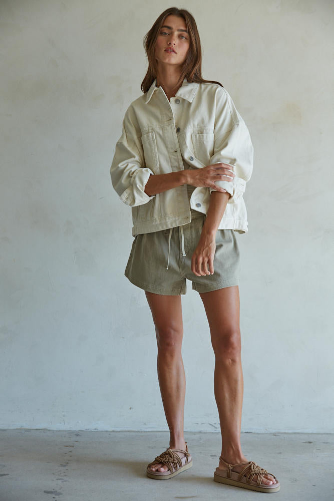 Off White Denim Jacket