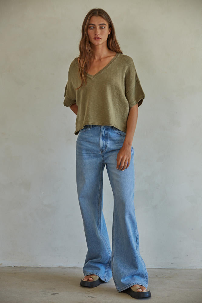 Olive Dream Top