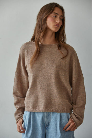 Jovie Mocha Top