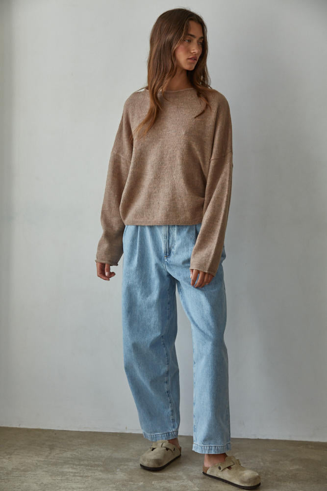 Jovie Mocha Top
