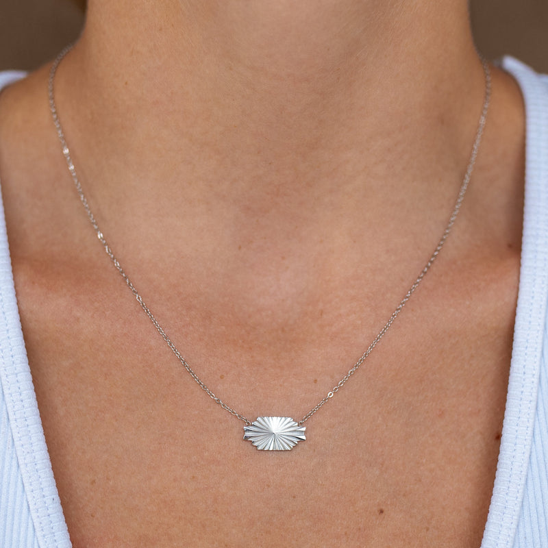 Golden Hour Necklace (silver)