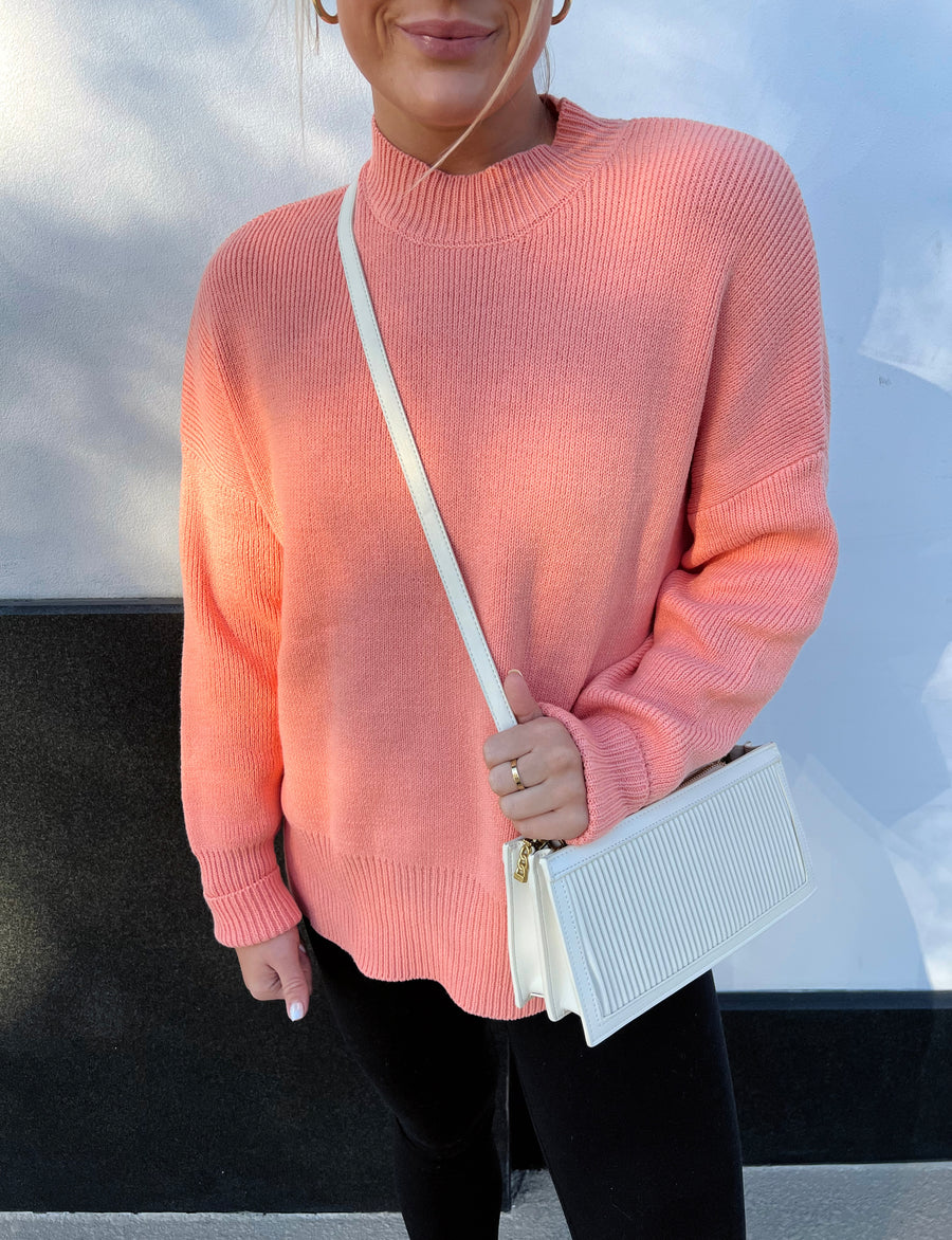 Salmon Pink Sweater