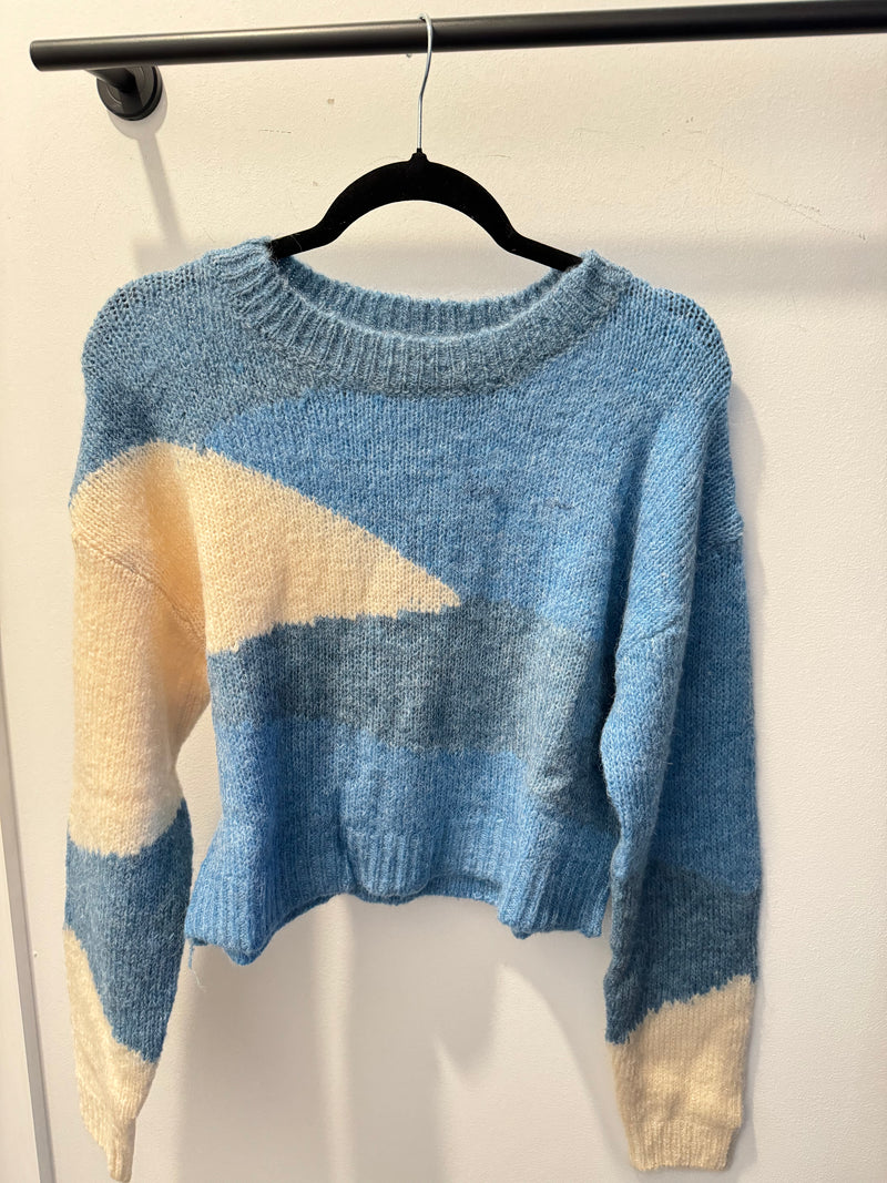 Crystal Blue Sweater