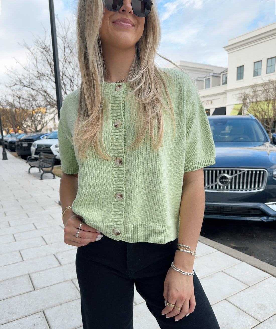 Green Apple Sweater