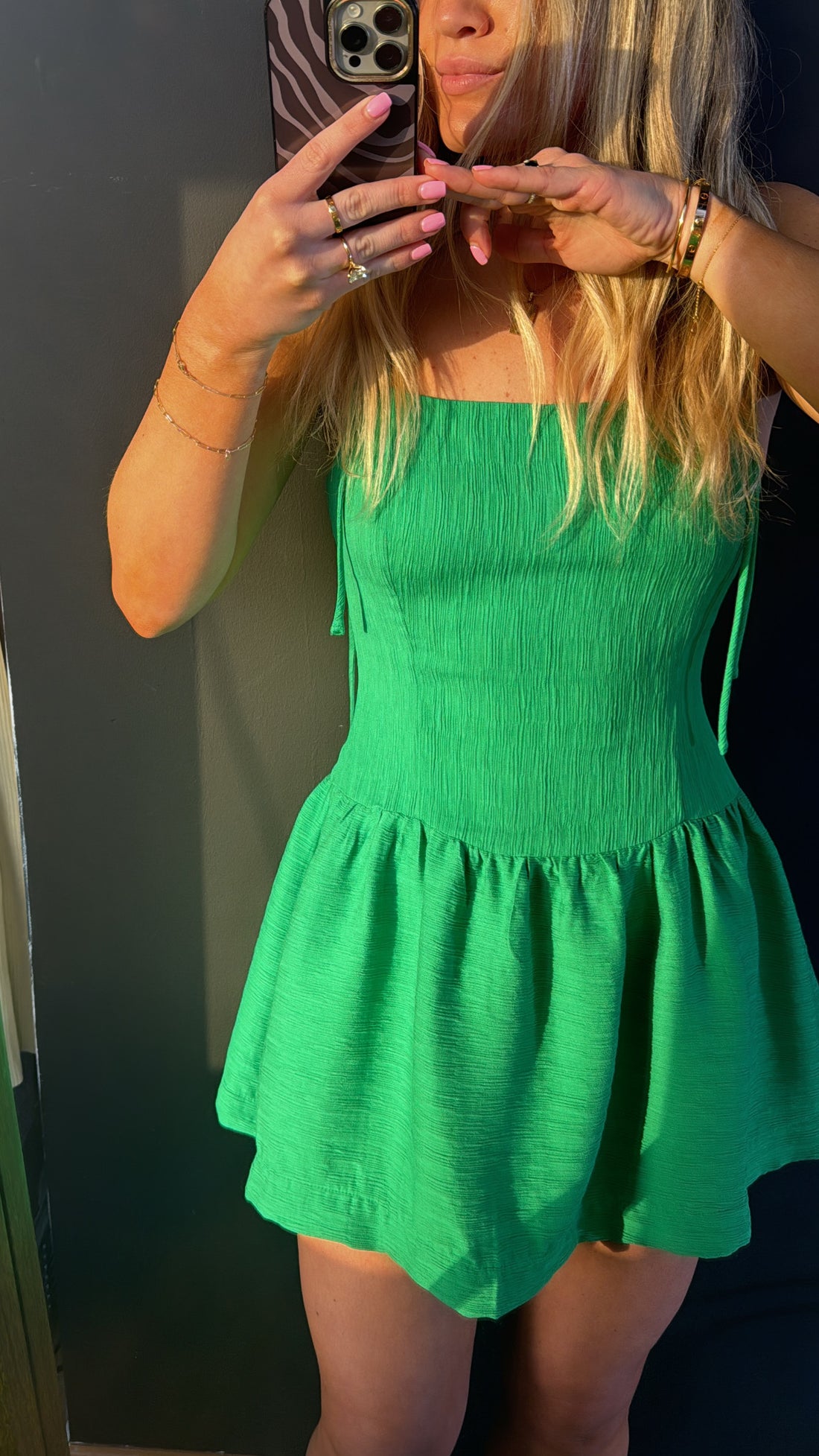 Clover Green Dress