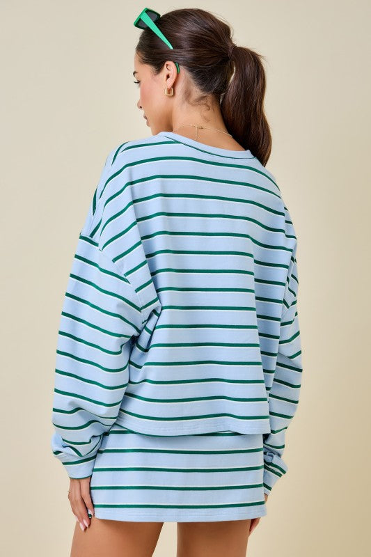 Ocean Striped Set (top)