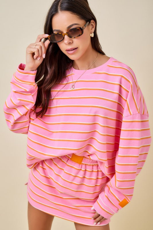 Sunset Striped Set (top)