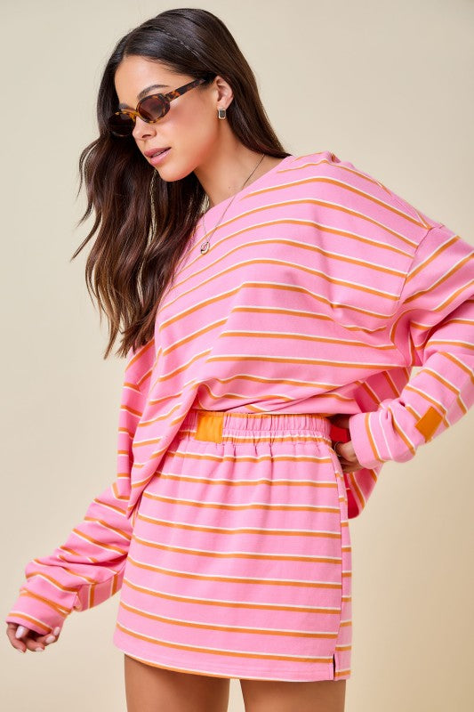 Sunset Striped Set (top)