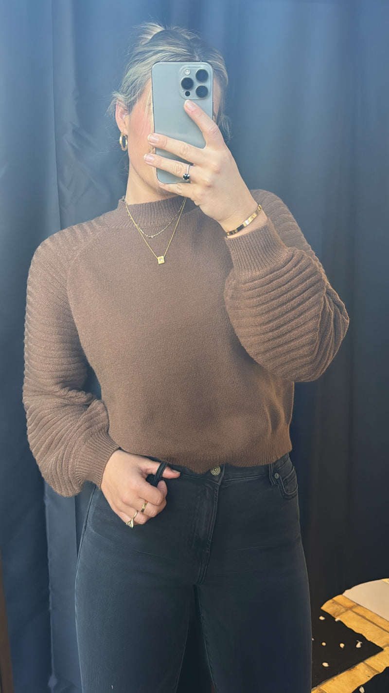 Brownie Batter Sweater