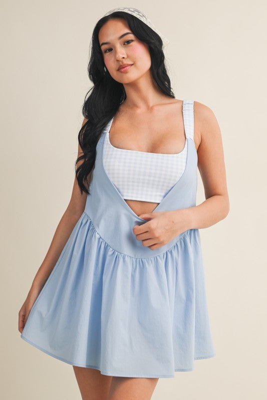 Blue Gingham Dress