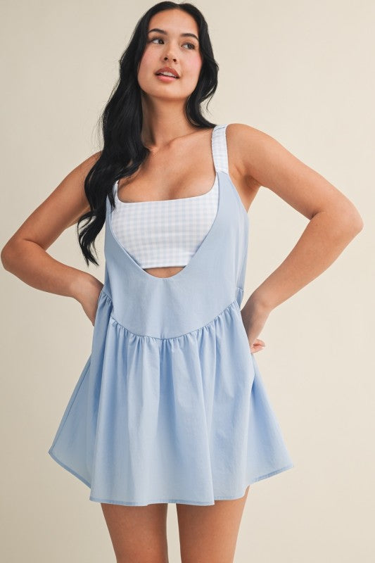 Blue Gingham Dress