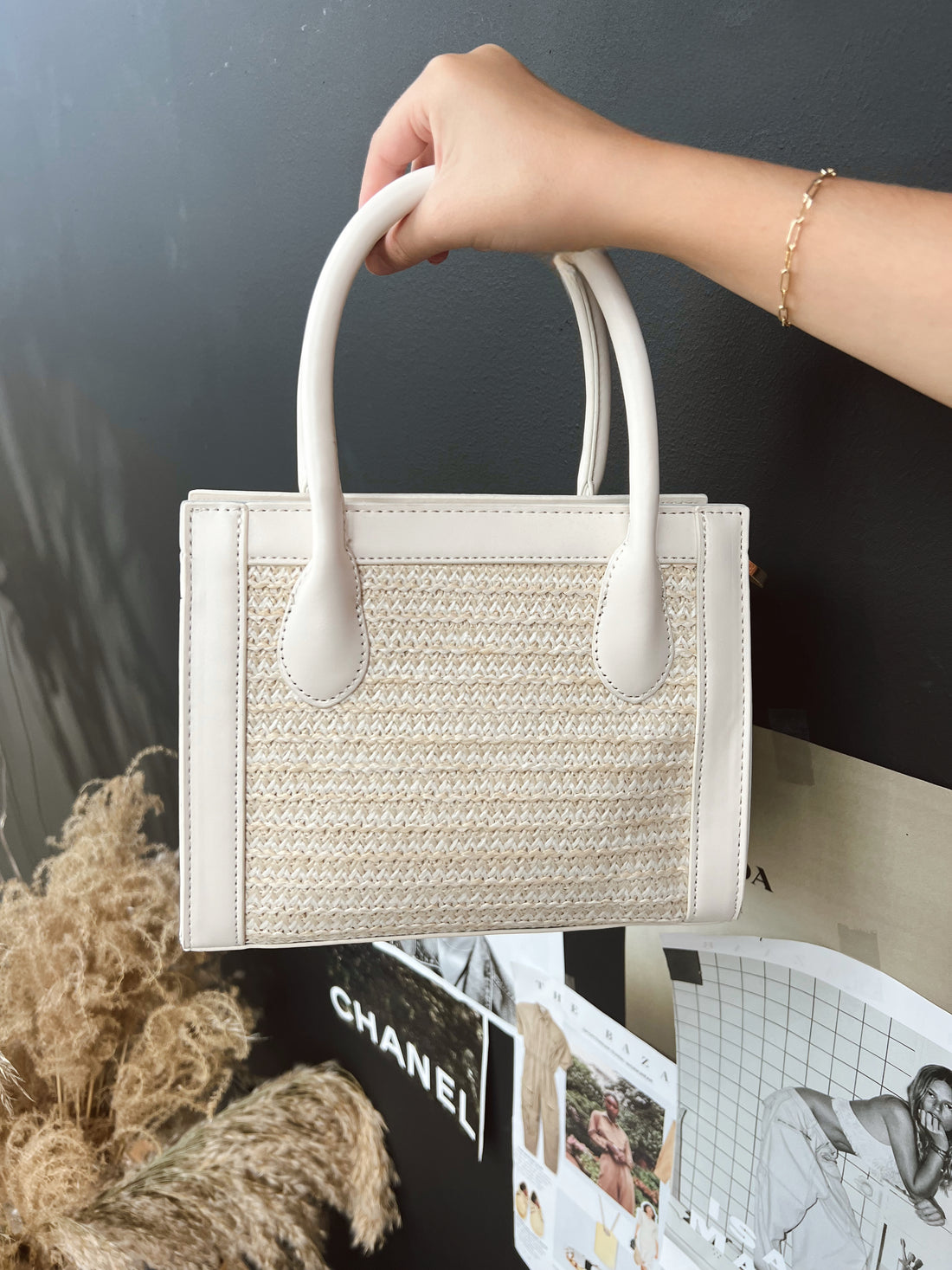 Beach Trip Purse White