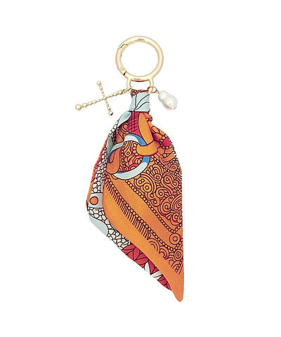 Bag Charm - scarf/keychain