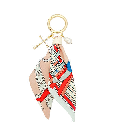 Bag Charm - scarf/keychain