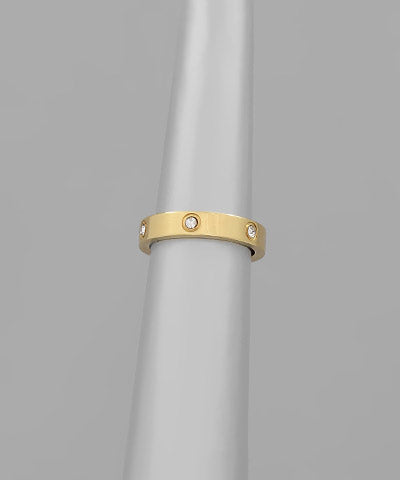 Pave Bling Ring