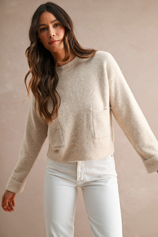 Pocket Front Sweater
