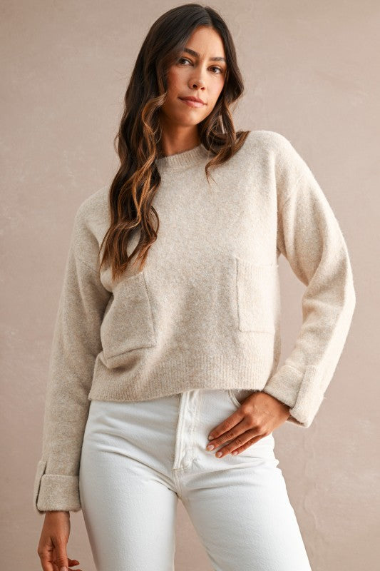 Pocket Front Sweater