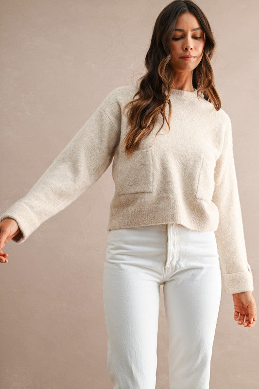 Pocket Front Sweater