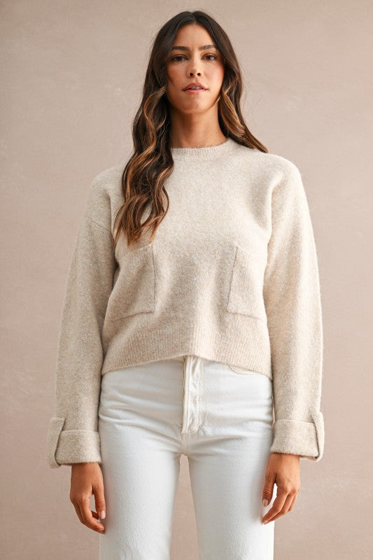 Pocket Front Sweater