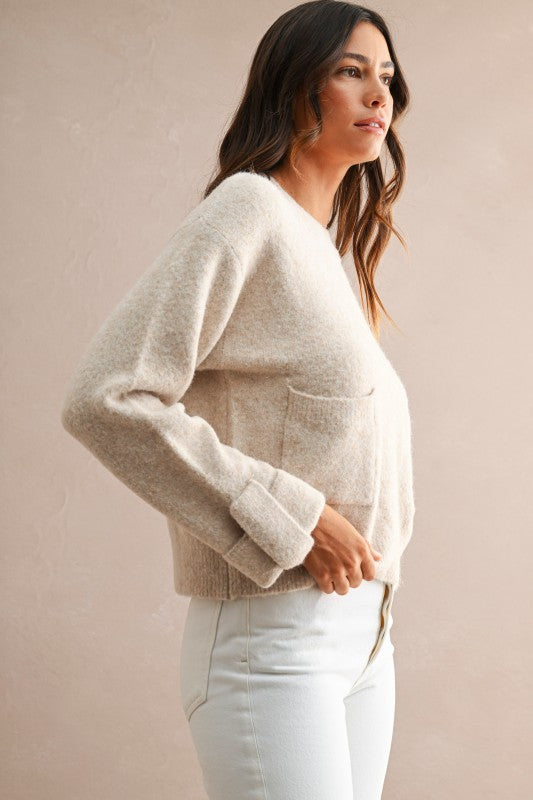 Pocket Front Sweater
