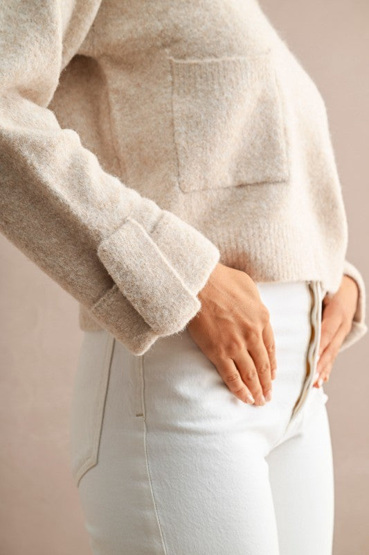 Pocket Front Sweater