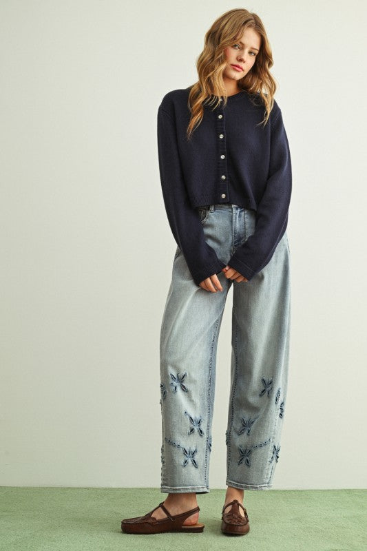 Navy Cardigan