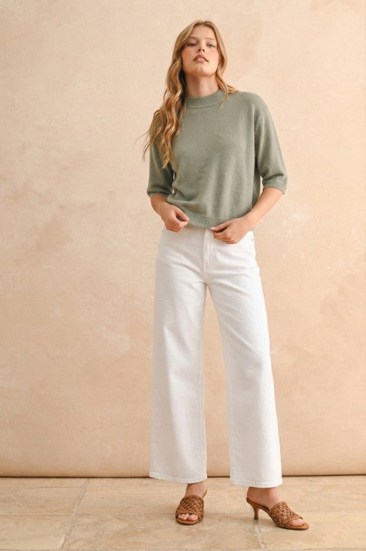 Sage Butter Top