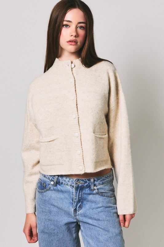 Oatmeal Fall Cardigan