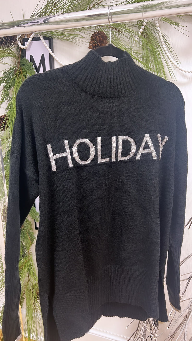 Holiday Graphic Sweater