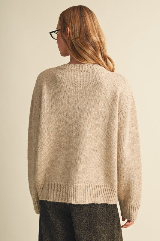 Pocket Patch Sweater Top