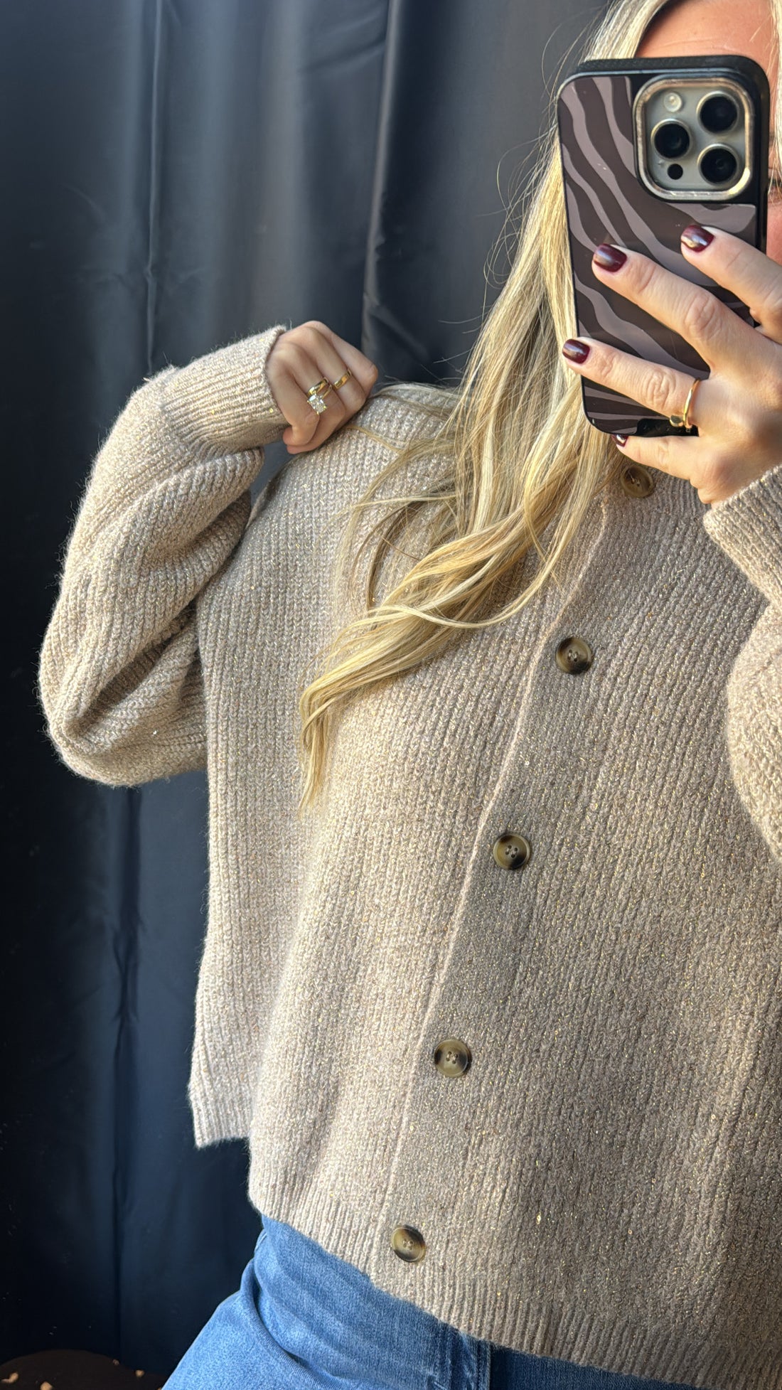 Holiday Sparkle Cardigan