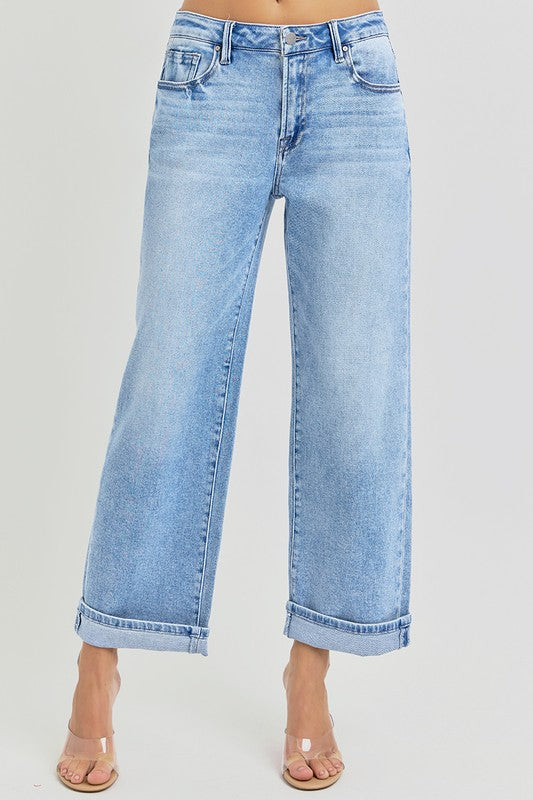 Light Wash Cuff Jean