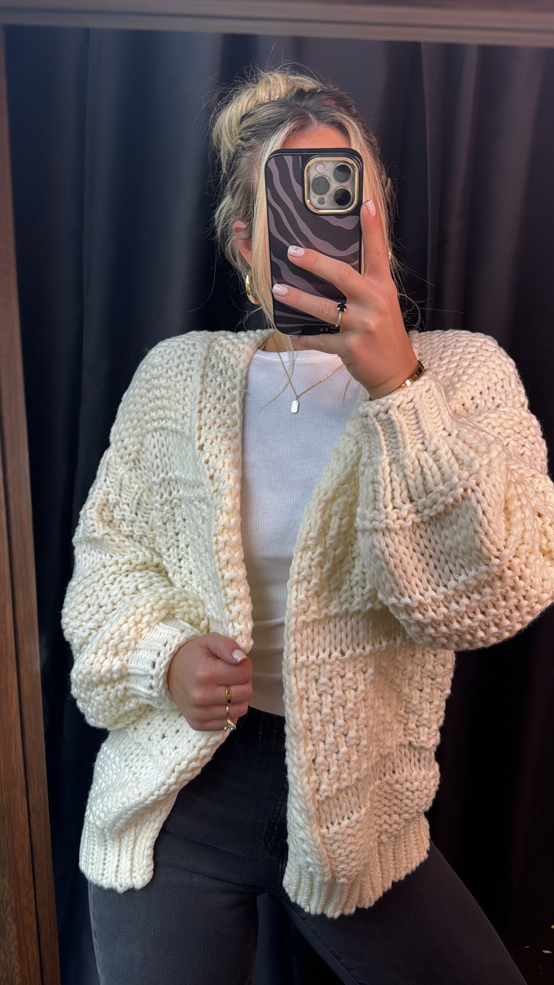 Heavy Knit Cardigan