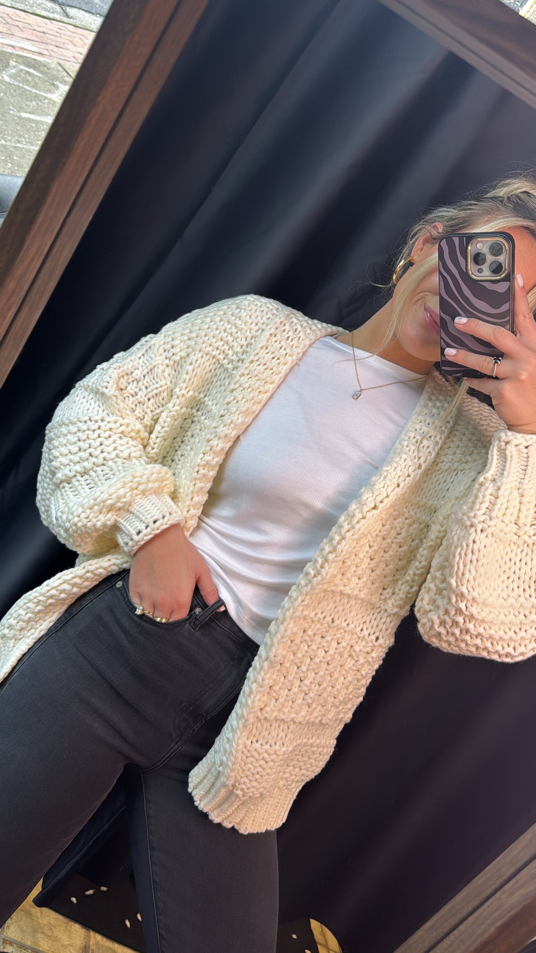 Heavy Knit Cardigan