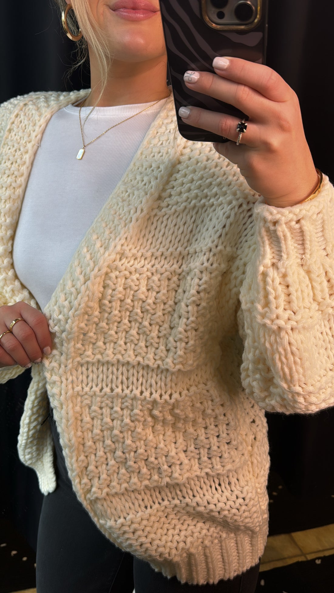 Heavy Knit Cardigan