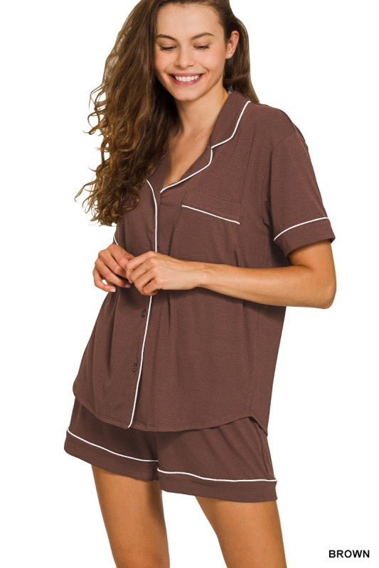 Fall PJs - brown