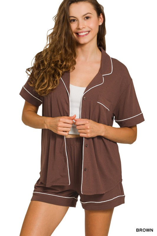 Fall PJs - brown