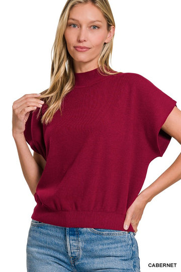 Cranberry Holiday Top