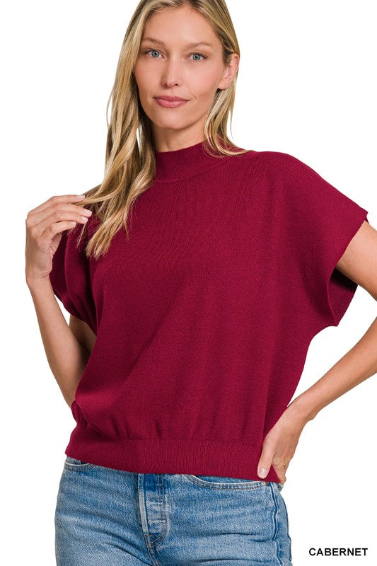 Cranberry Holiday Top