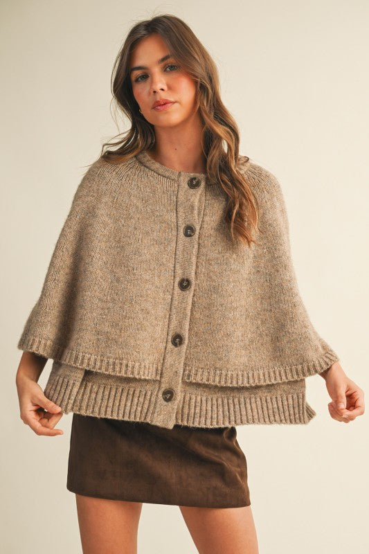 Button Tiered Top