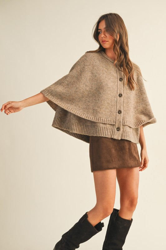 Button Tiered Top
