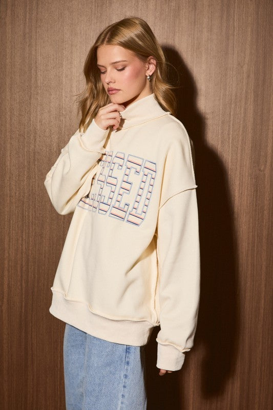 BLESSED Mockneck