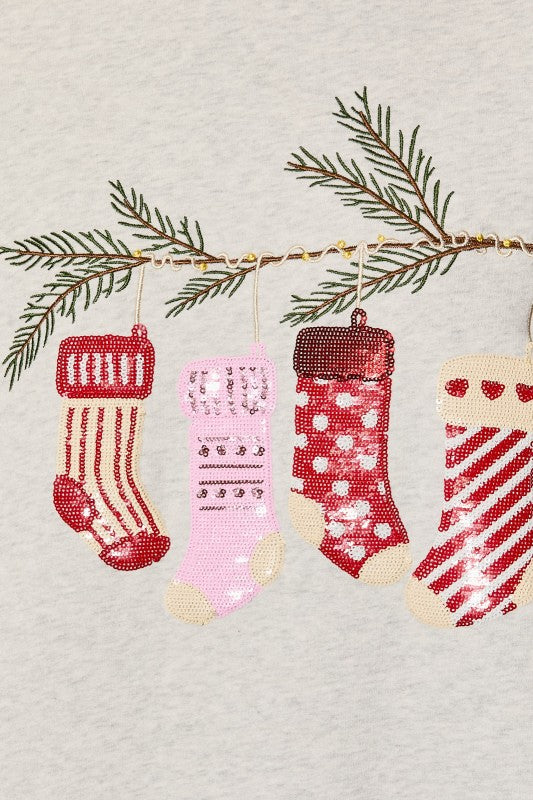 Christmas Stocking Crewneck