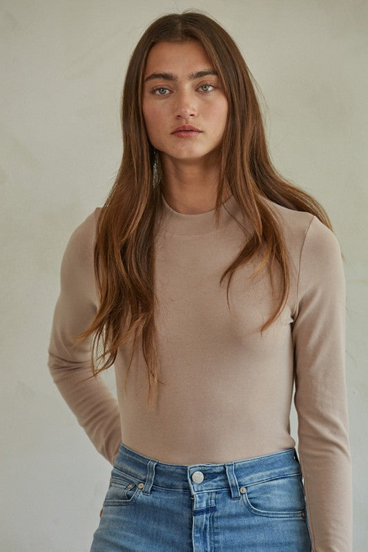Claire Layering Long Sleeve - Mocha