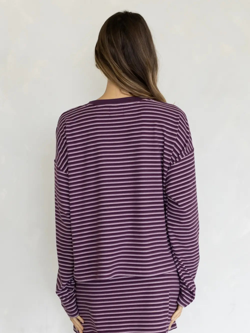 Loreen Purple Top